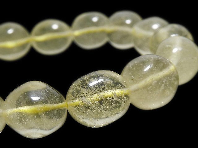 [Video][One of a kind] Libyan Desert Glass Nugget Bracelet NO.16