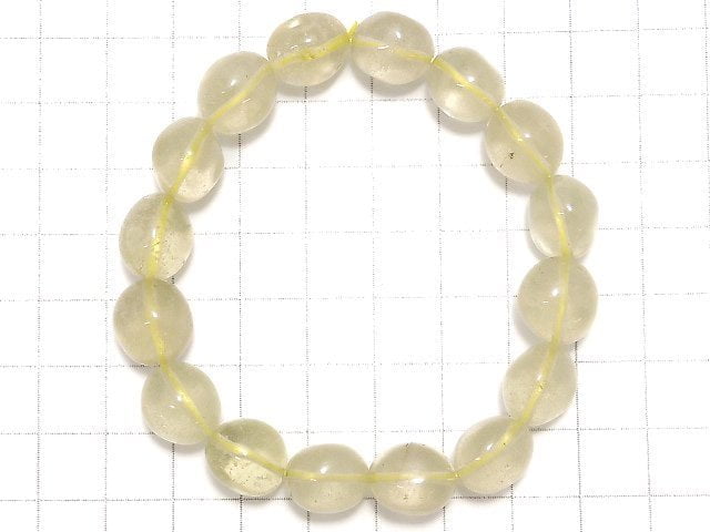 [Video][One of a kind] Libyan Desert Glass Nugget Bracelet NO.16