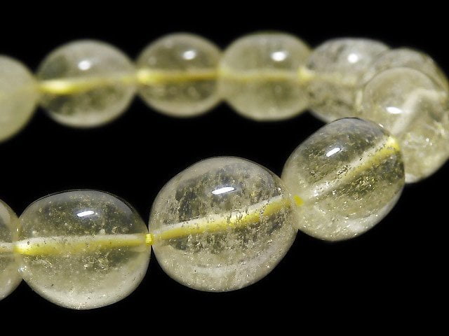 [Video][One of a kind] Libyan Desert Glass Nugget Bracelet NO.17