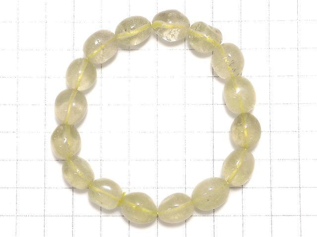 [Video][One of a kind] Libyan Desert Glass Nugget Bracelet NO.17