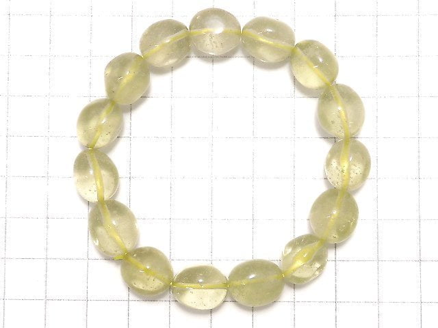 [Video][One of a kind] Libyan Desert Glass Nugget Bracelet NO.19