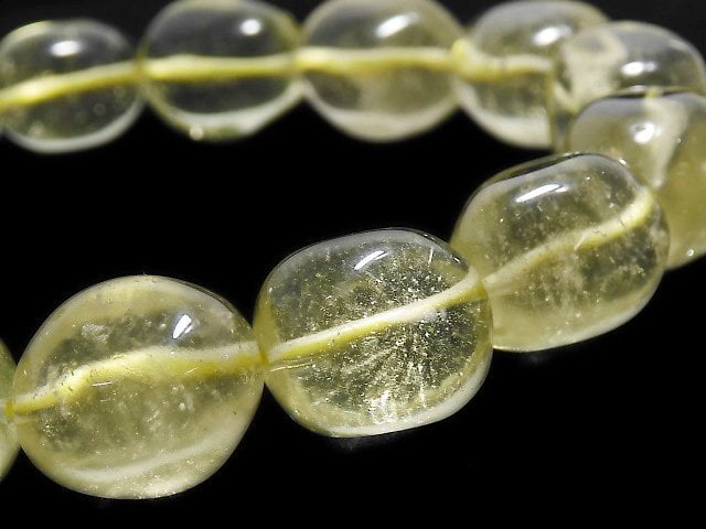 [Video][One of a kind] Libyan Desert Glass Nugget Bracelet NO.20