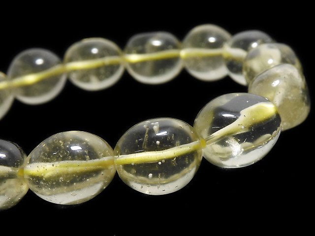 [Video][One of a kind] Libyan Desert Glass Nugget Bracelet NO.22