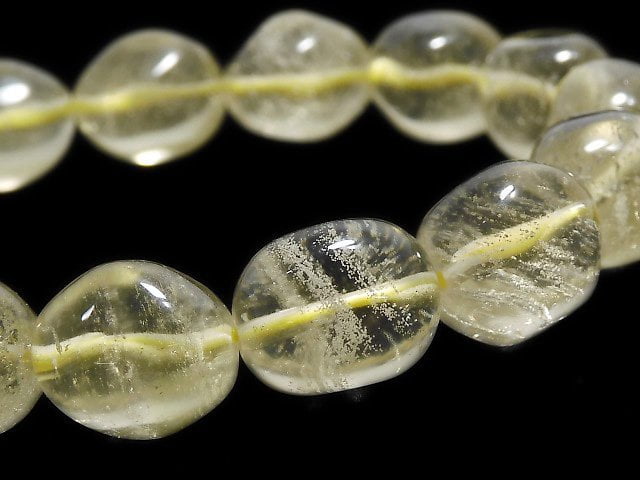 [Video][One of a kind] Libyan Desert Glass Nugget Bracelet NO.23