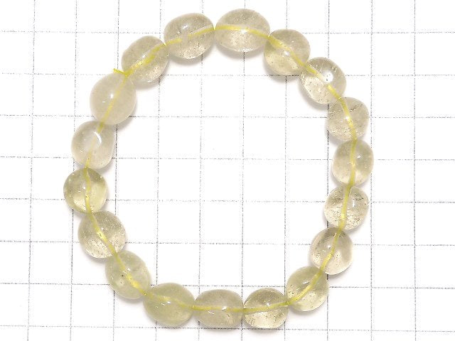 [Video][One of a kind] Libyan Desert Glass Nugget Bracelet NO.107