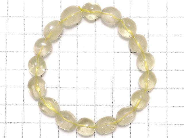 [Video][One of a kind] Libyan Desert Glass Nugget Bracelet NO.108