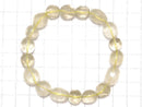 [Video][One of a kind] Libyan Desert Glass Nugget Bracelet NO.109