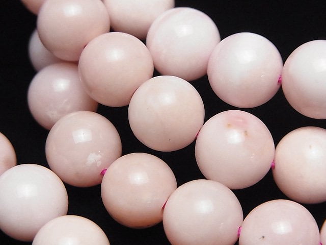 [Video] Pink Opal AA++ Round 10mm Bracelet