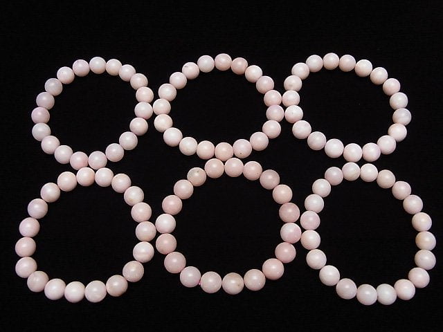 [Video] Pink Opal AA++ Round 10mm Bracelet