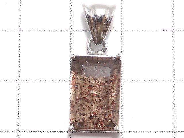 [Video][One of a kind] Elestial Quartz AAA- Pendant Silver925 NO.109