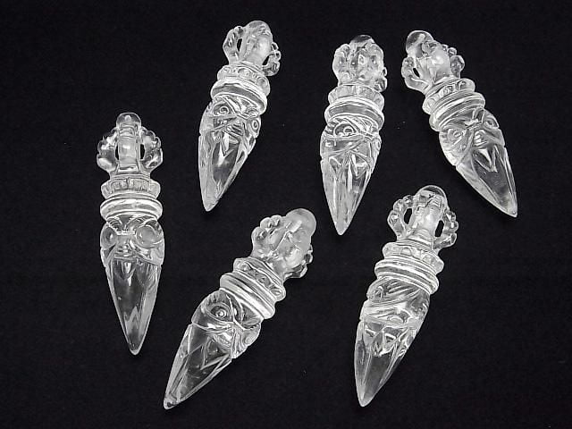 [Video] Crystal AAA Phurpa 60mm-68mm 1pc