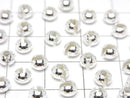 Silver925  Crimp Cover  [2.5mm][3mm][4mm] No coating  10pcs