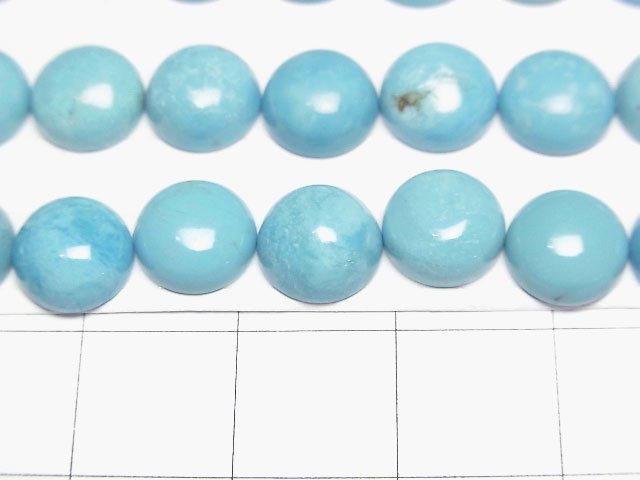 [Video]Turquoise AAA- Round Cabochon 8x8mm 1pc