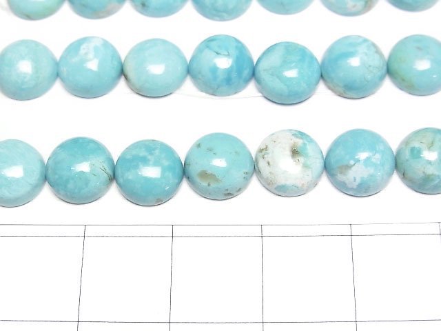 [Video]Turquoise AA++ Round Cabochon 8x8mm 2pcs