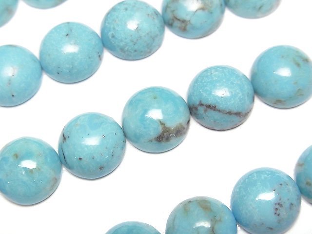 [Video]Turquoise AA++ Round Cabochon 10x10mm 1pc
