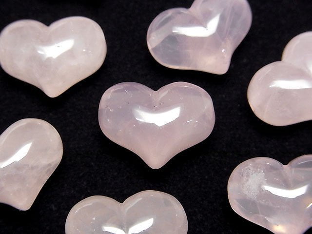 [Video]Rose Quartz AA++ Heart 14x18mm [] 3pcs