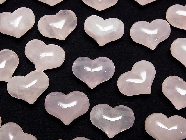 [Video]Rose Quartz AA++ Heart 14x18mm [] 3pcs