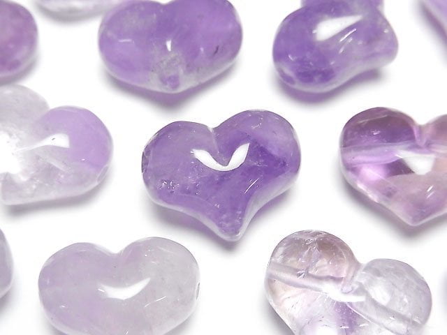 [Video]Amethyst AA Heart 14x18mm [] 3pcs