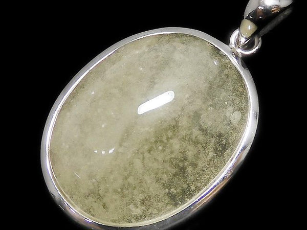 [Video][One of a kind] Libyan Desert Glass Pendant Silver925 NO.105