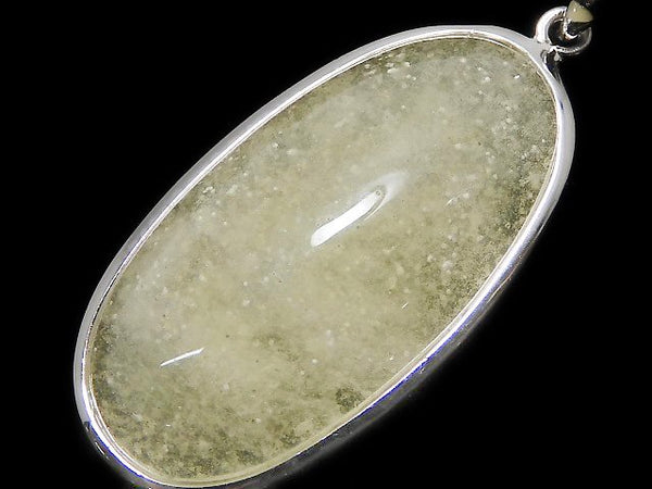 [Video][One of a kind] Libyan Desert Glass Pendant Silver925 NO.110