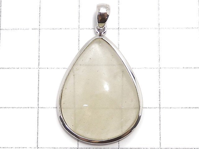 [Video][One of a kind] Libyan Desert Glass Pendant Silver925 NO.111