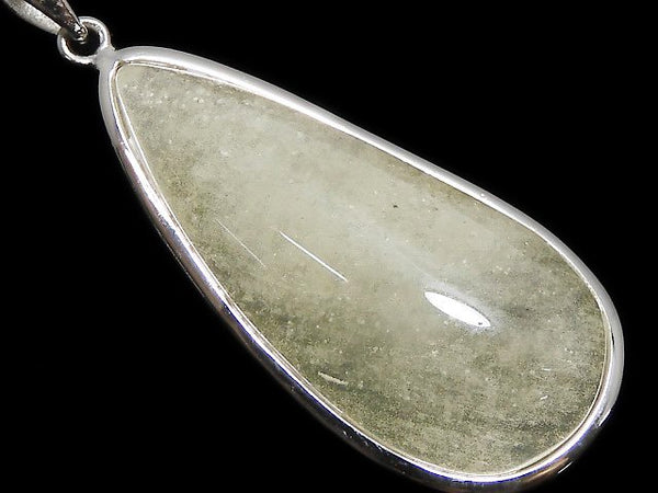 [Video][One of a kind] Libyan Desert Glass Pendant Silver925 NO.114