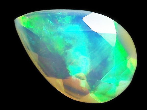 [Video][One of a kind] High Quality Ethiopian Opal AAA Loose stone Faceted 1pc NO.243