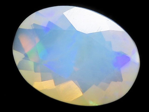 [Video][One of a kind] High Quality Ethiopian Opal AAA Loose stone Faceted 1pc NO.245