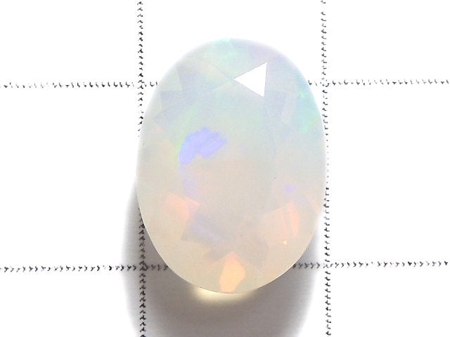 [Video][One of a kind] High Quality Ethiopian Opal AAA Loose stone Faceted 1pc NO.245