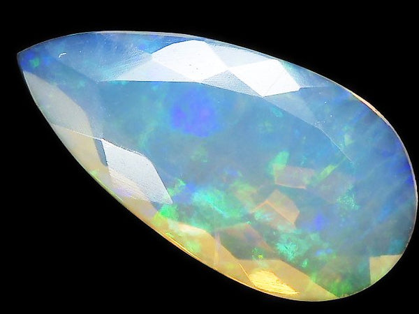 [Video][One of a kind] High Quality Ethiopian Opal AAA Loose stone Faceted 1pc NO.250