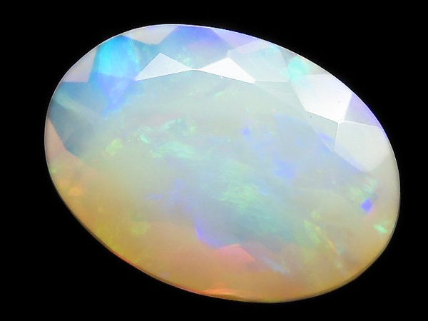 [Video][One of a kind] High Quality Ethiopian Opal AAA Loose stone Faceted 1pc NO.253