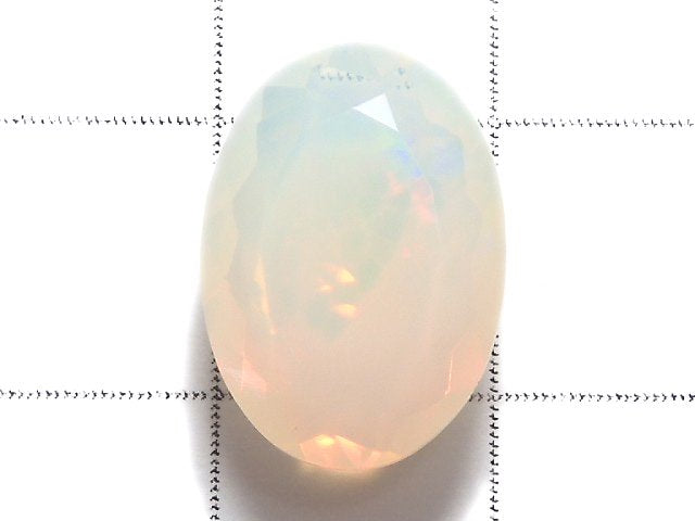 [Video][One of a kind] High Quality Ethiopian Opal AAA Loose stone Faceted 1pc NO.254