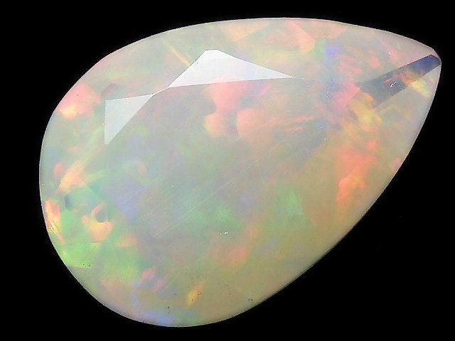 [Video][One of a kind] High Quality Ethiopian Opal AAA Loose stone Faceted 1pc NO.255