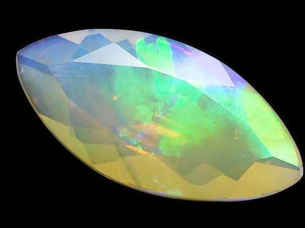 [Video][One of a kind] High Quality Ethiopian Opal AAA Loose stone Faceted 1pc NO.257