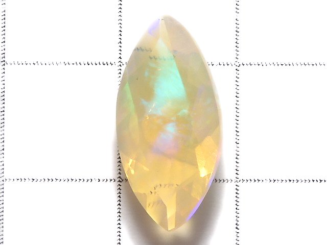 [Video][One of a kind] High Quality Ethiopian Opal AAA Loose stone Faceted 1pc NO.257