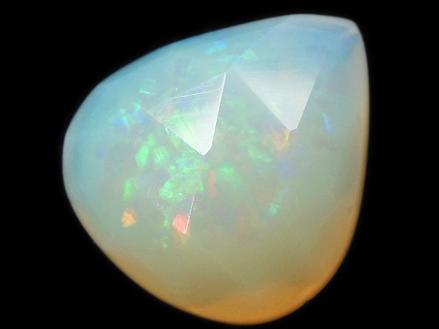 [Video][One of a kind] High Quality Ethiopian Opal AAA- Loose stone Rose Cut 1pc NO.7