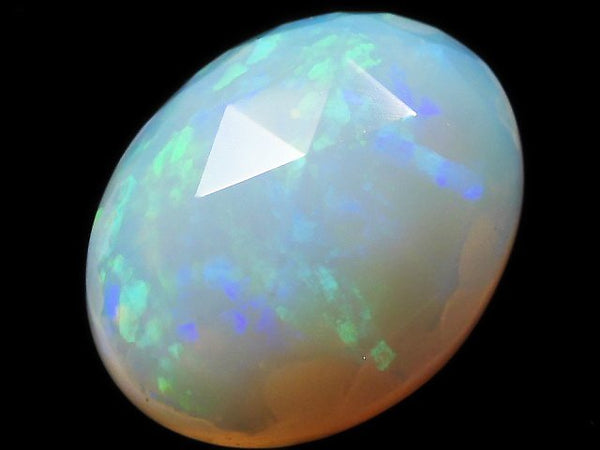 [Video][One of a kind] High Quality Ethiopian Opal AA++ Loose stone Rose Cut 1pc NO.12