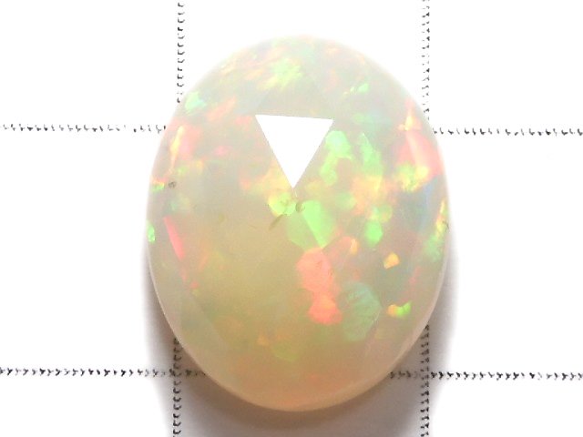 [Video][One of a kind] High Quality Ethiopian Opal AA++ Loose stone Rose Cut 1pc NO.15