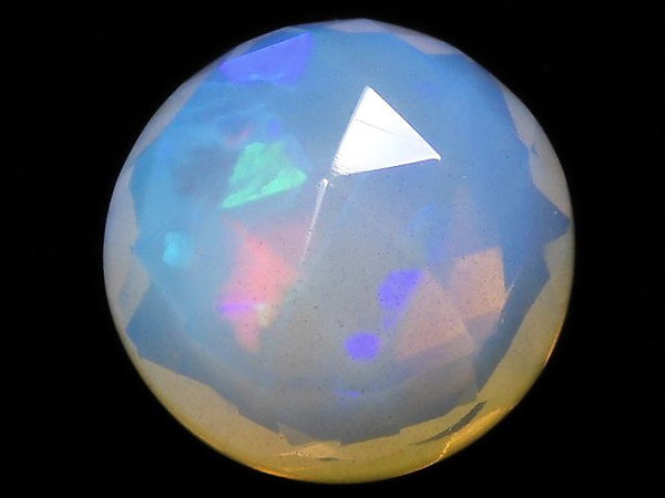 [Video][One of a kind] High Quality Ethiopian Opal AAA- Loose stone Rose Cut 1pc NO.17