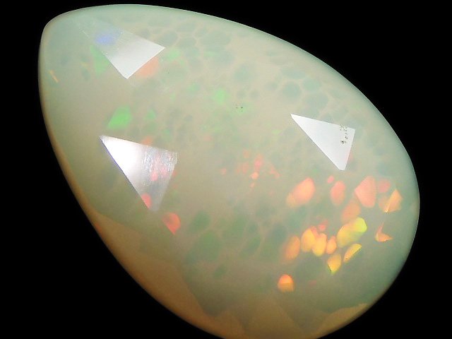 [Video][One of a kind] High Quality Ethiopian Opal AAA- Loose stone Rose Cut 1pc NO.18