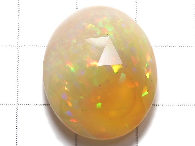 [Video][One of a kind] High Quality Ethiopian Opal AAA- Loose stone Rose Cut 1pc NO.19