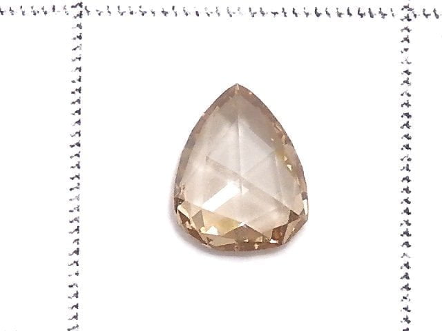 [Video][One of a kind] Light Brown Diamond Loose stone Rose Cut 1pc NO.46