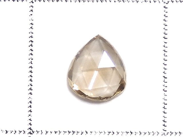 [Video][One of a kind] Light Brown Diamond Loose stone Rose Cut 1pc NO.47