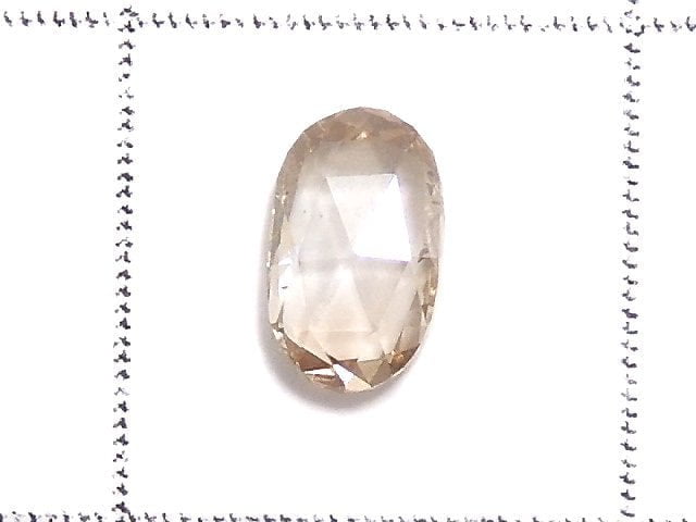 [Video][One of a kind] Light Brown Diamond Loose stone Rose Cut 1pc NO.48