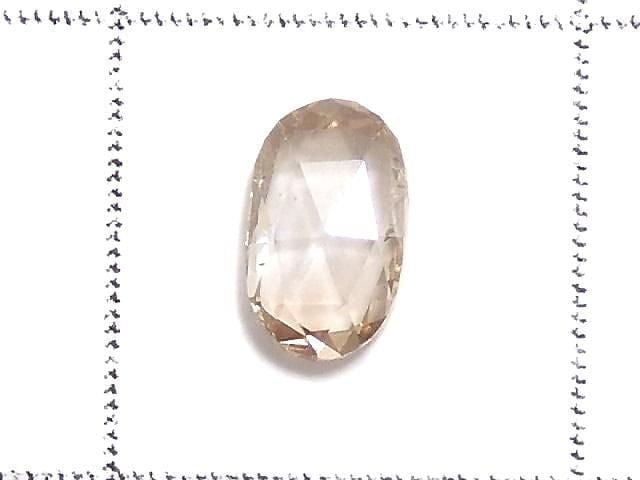 [Video][One of a kind] Light brown Diamond Loose stone Rose Cut 1pc NO.48