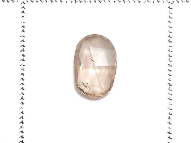 [Video][One of a kind] Light Brown Diamond Loose stone Rose Cut 1pc NO.49