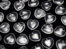 [Video] Crystal AA+ Half Drilled Hole Heart 14.5x15x5mm 2pcs