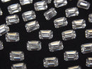 [Video] Moissanite AAA Loose stone Rectangle Faceted 6x4mm [Clear] 1pc