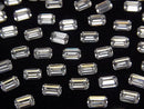 [Video] Moissanite AAA Loose stone Rectangle Faceted 5x3mm [Clear] 2pcs