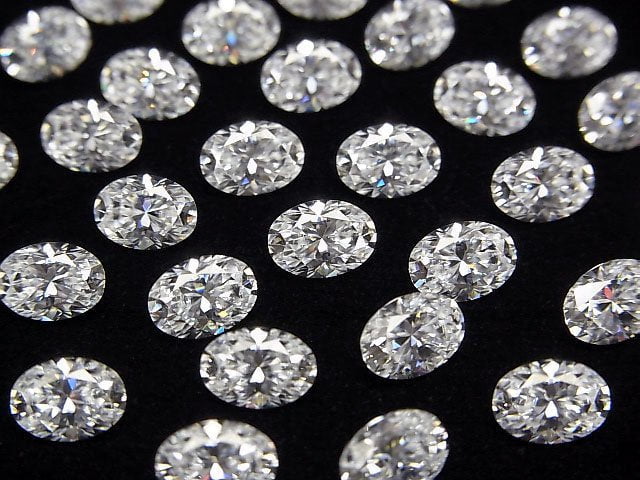 [Video] Moissanite AAA Loose stone Oval Faceted 7x5mm [Clear] 1pc